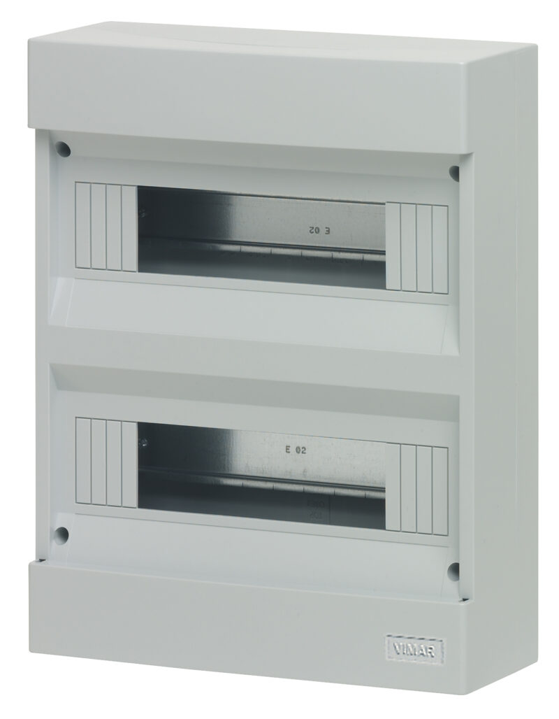 IP40 surface consumer unit 24M grey