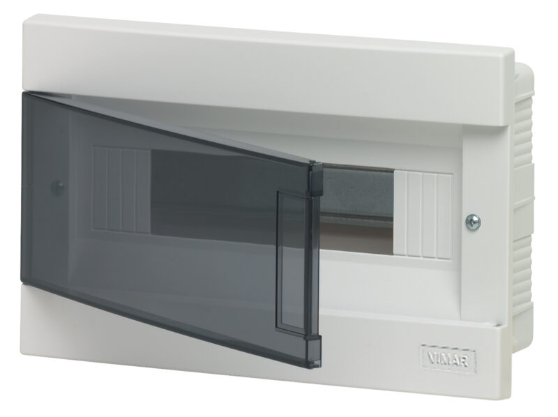 IP40 flush consumer unit 12M +door white