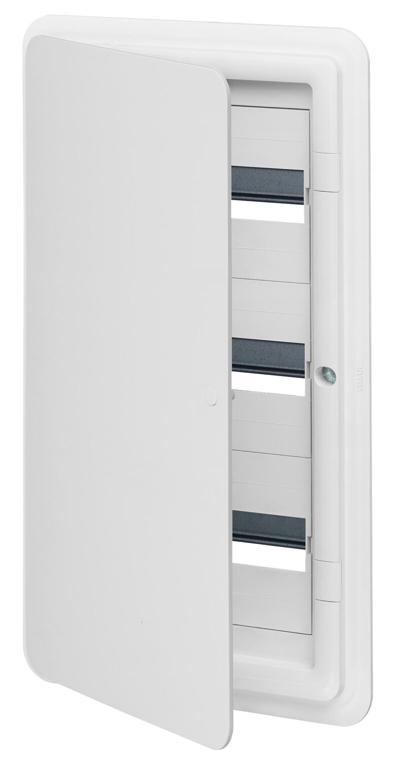 Flush consumer unit 36M white