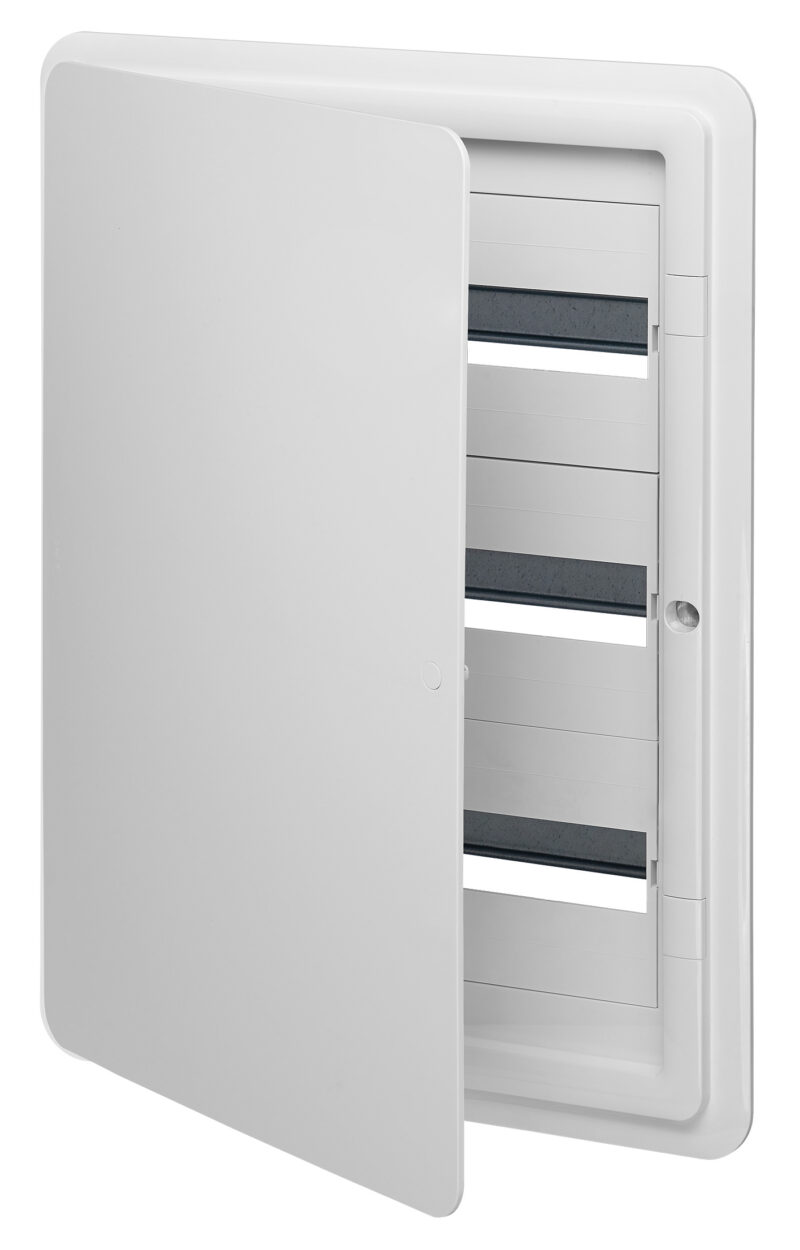 Flush consumer unit 54M white