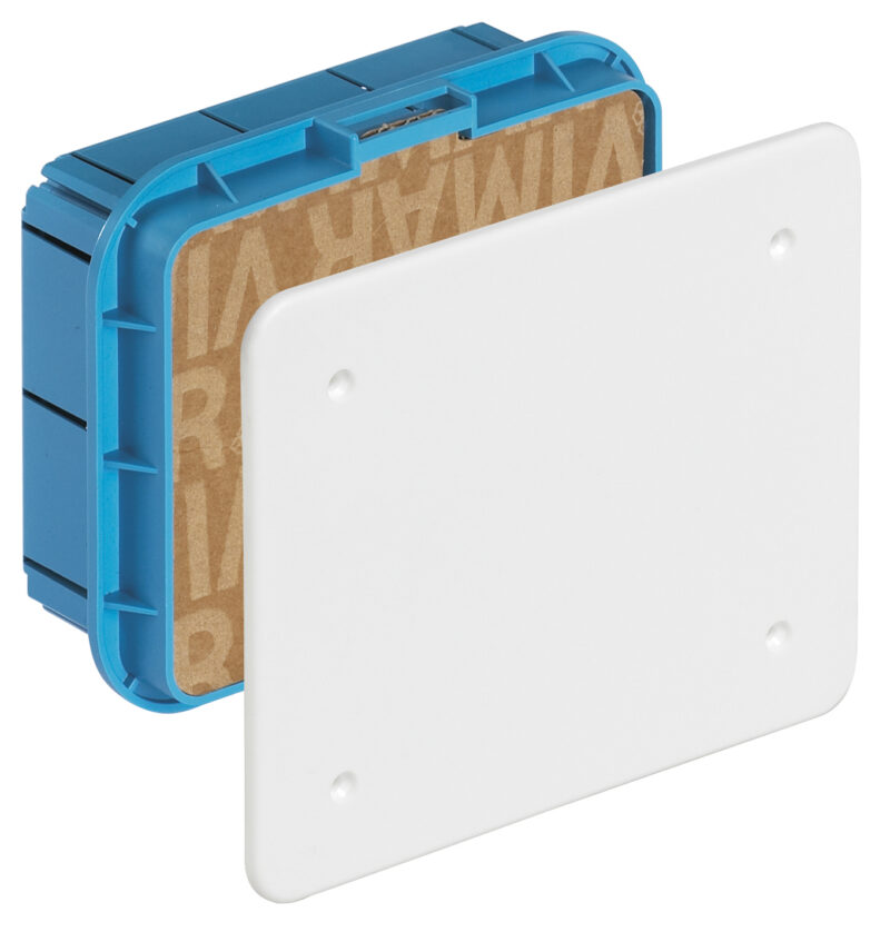 Flush junction box 116x92x50mm