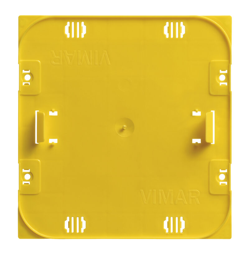 Antimortar cover for flush-mount box 8M