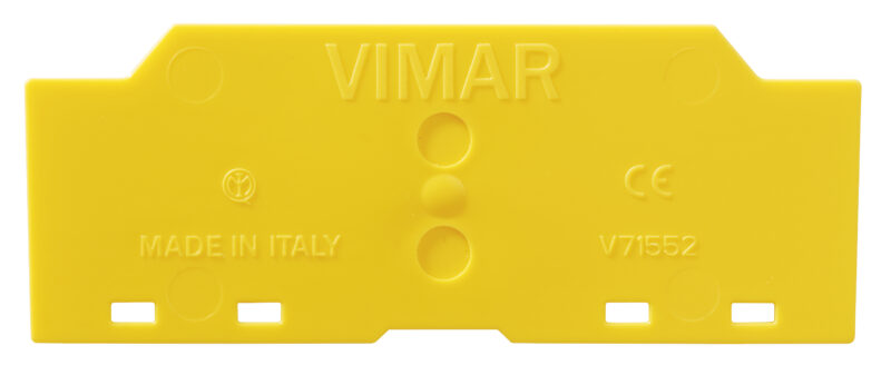 Dividing screen for boxes 8M yellow
