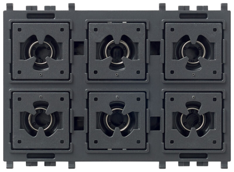 6-button KNX Secure control Flat 3M
