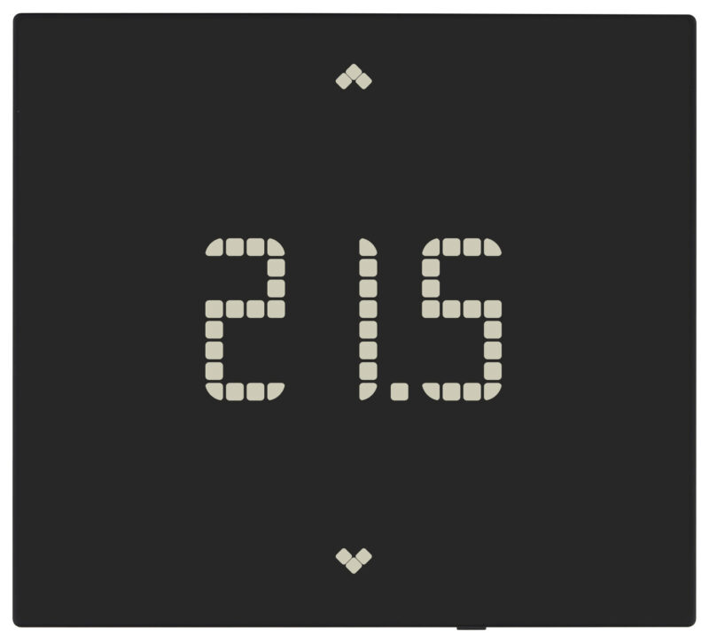 Surf.Wi-Fi connected thermostat black