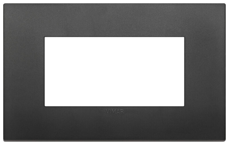 Classic plate 4M technopolymer black