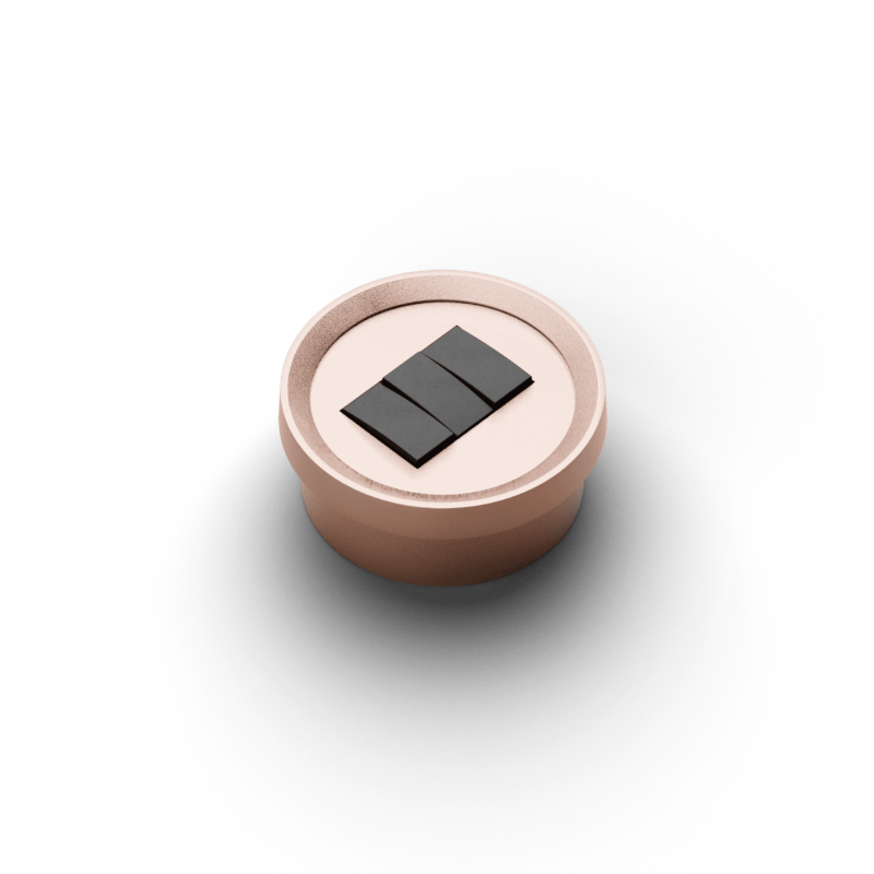 Module dot Flush mounting box - Modules excluded
Ø 135 mm