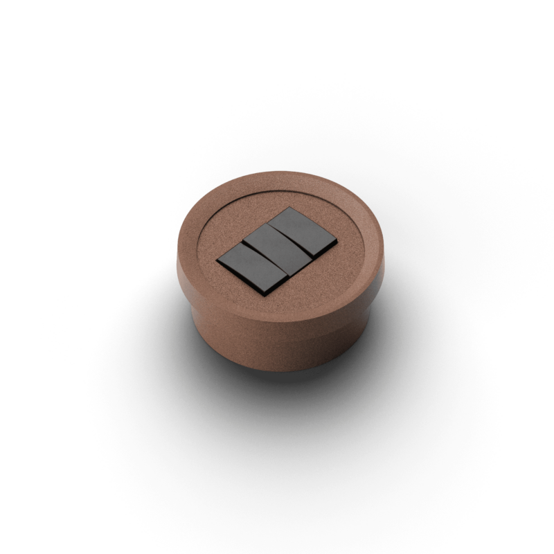 Module dot Flush mounting box - Modules excluded
Ø 135 mm