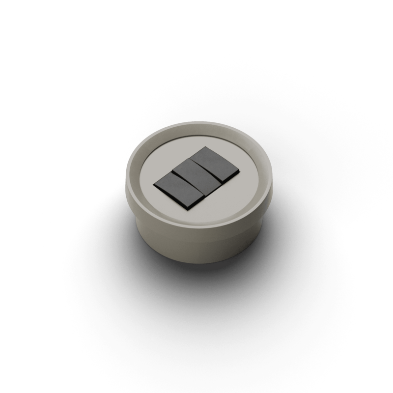 Module dot Flush mounting box - Modules excluded
Ø 135 mm