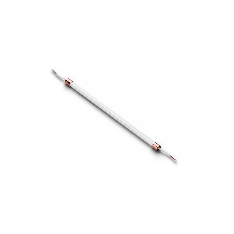 Line ribbed 50 Ribbed glass tubular LED 50 cm - 10W - 24V