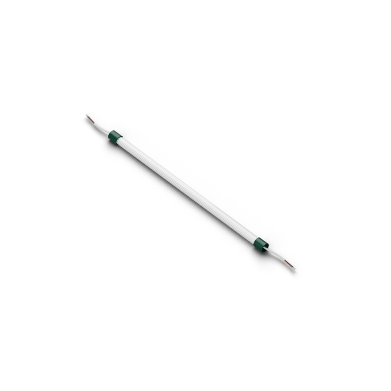 Line ribbed 50 Ribbed glass tubular LED 50 cm - 10W - 24V
