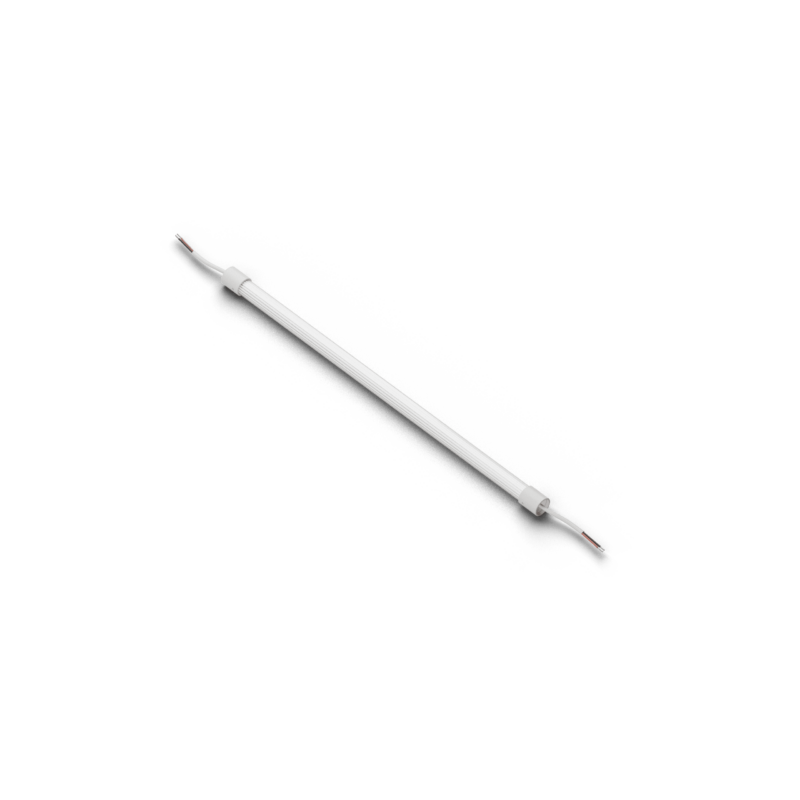 Line ribbed 50 Ribbed glass tubular LED 50 cm - 10W - 24V