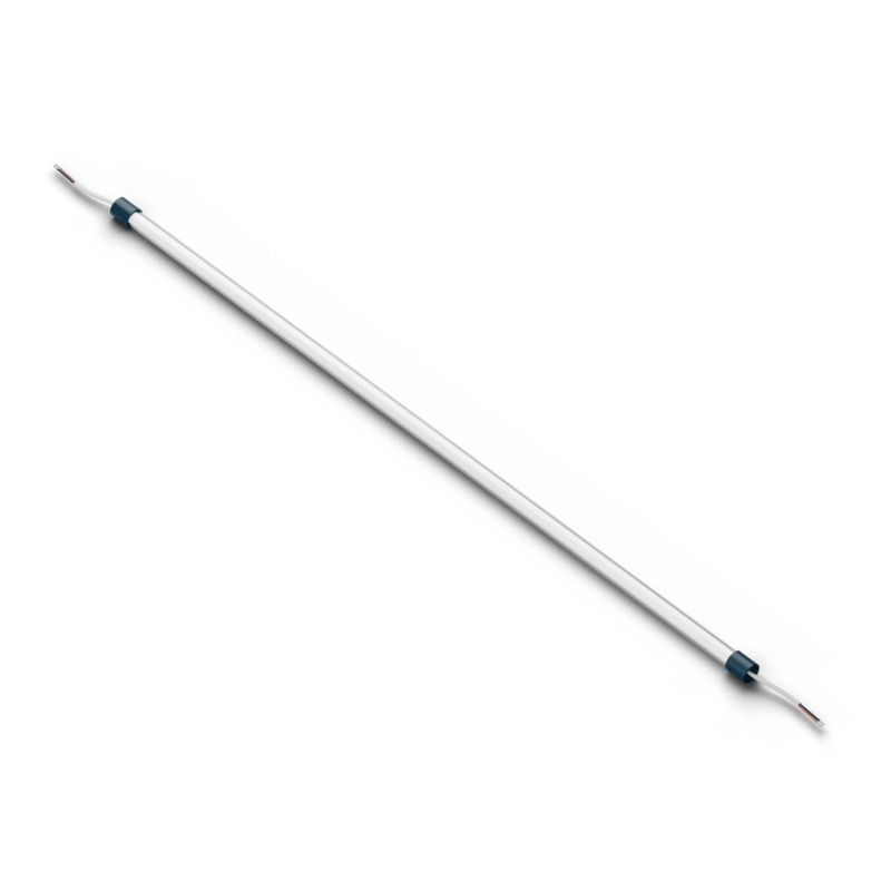 Line smooth 100 Smooth glass tubular LED 100 cm - 20W - 24V