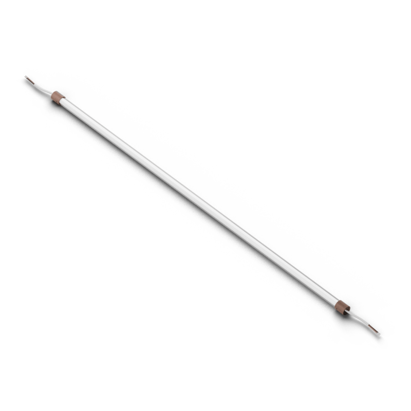 Line smooth 100 Smooth glass tubular LED 100 cm - 20W - 24V