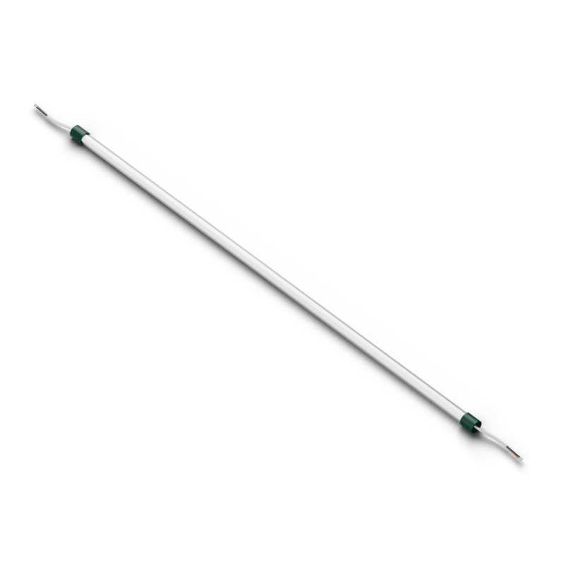Line smooth 100 Smooth glass tubular LED 100 cm - 20W - 24V