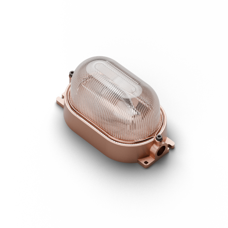 Plafoniera ovale M Oval light fixture - E27 - dim. 226x130 mm