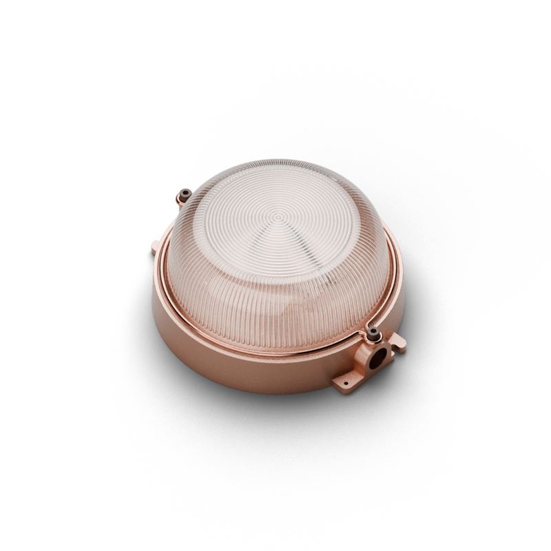 Plafoniera tonda Round light fixture - E27 - dim. 200x182 mm