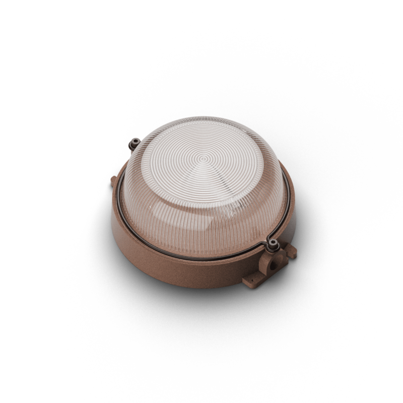 Plafoniera tonda Round light fixture - E27 - dim. 200x182 mm