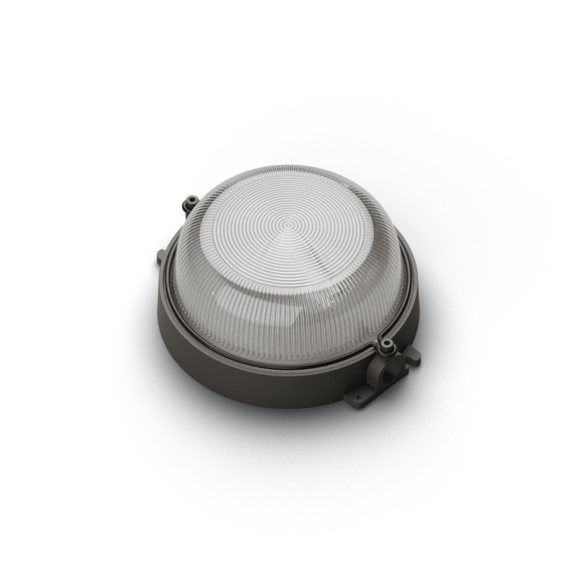 Plafoniera tonda Round light fixture - E27 - dim. 200x182 mm