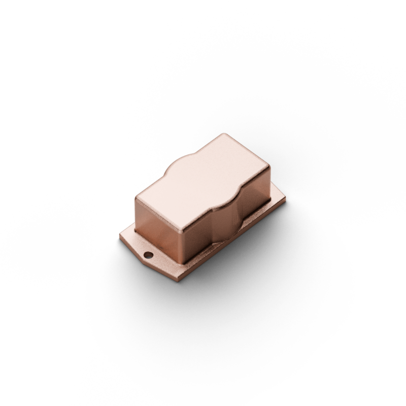 Single flange Dim. 93x46x32 mm