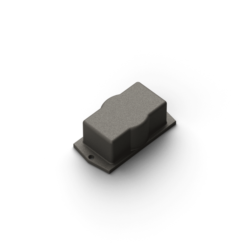 Single flange Dim. 93x46x32 mm