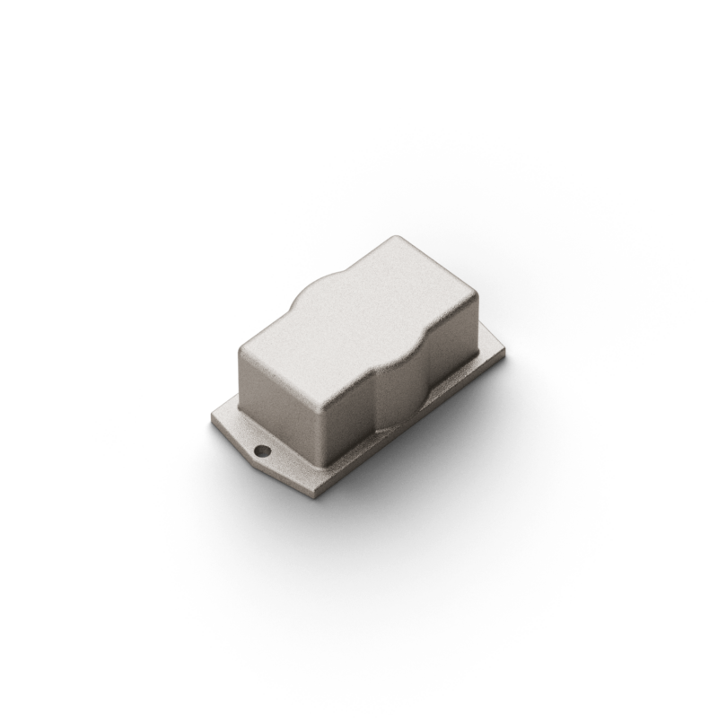 Single flange Dim. 93x46x32 mm