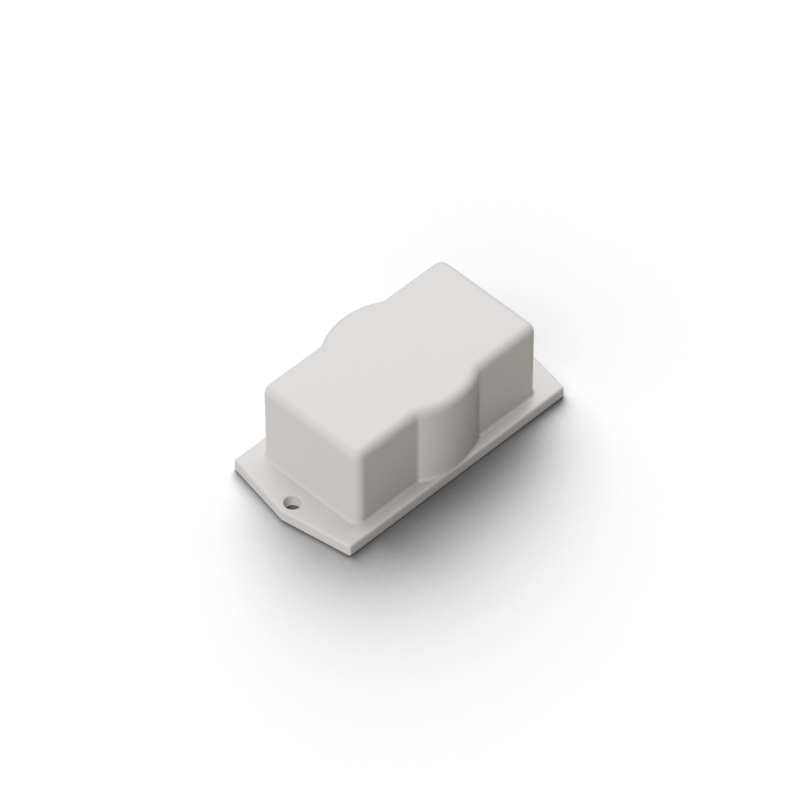 Single flange Dim. 93x46x32 mm