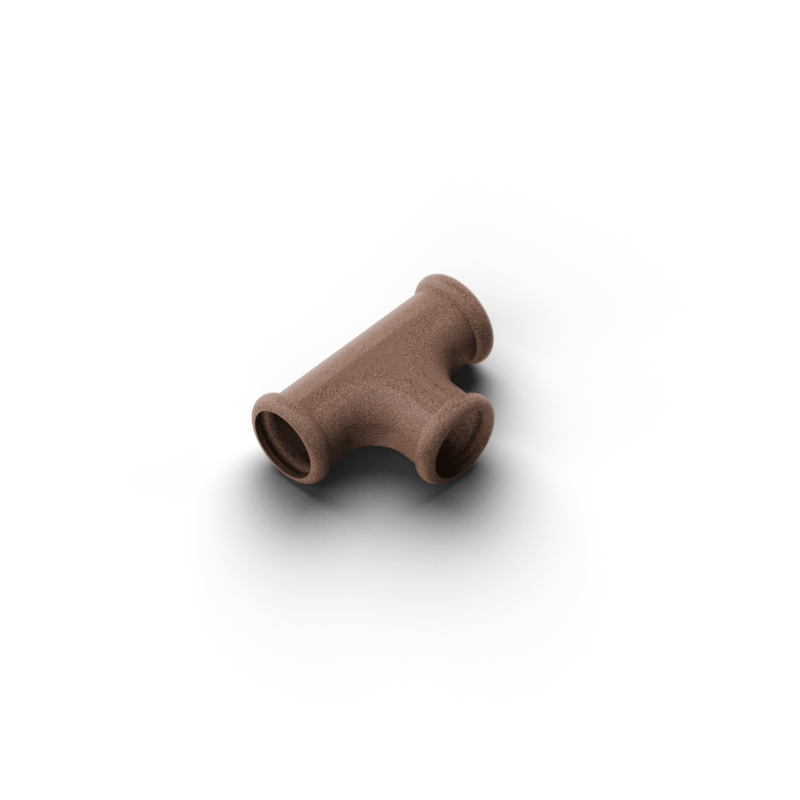 Three-way fitting Ø 22 mm