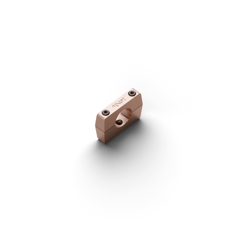 Tube bracket Dim. 55x35x13 mm