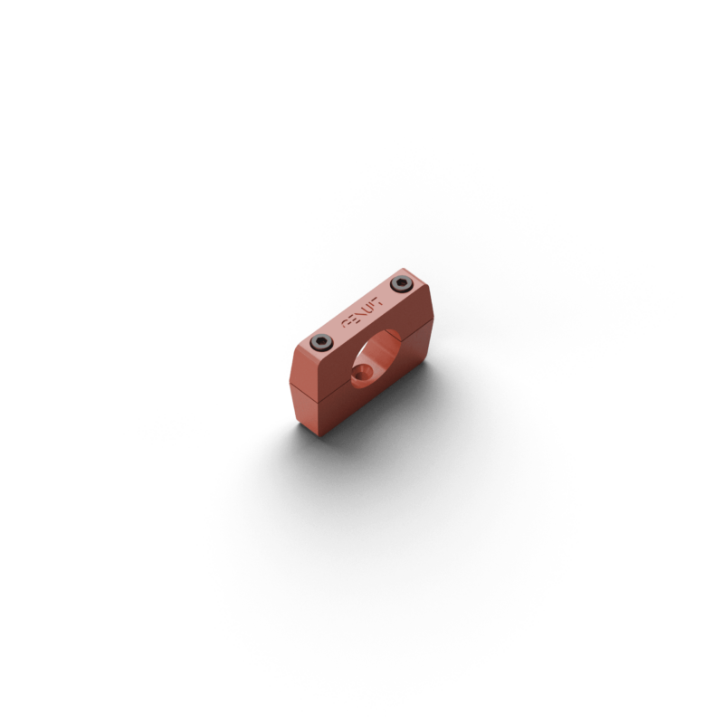 Tube bracket Dim. 55x35x13 mm