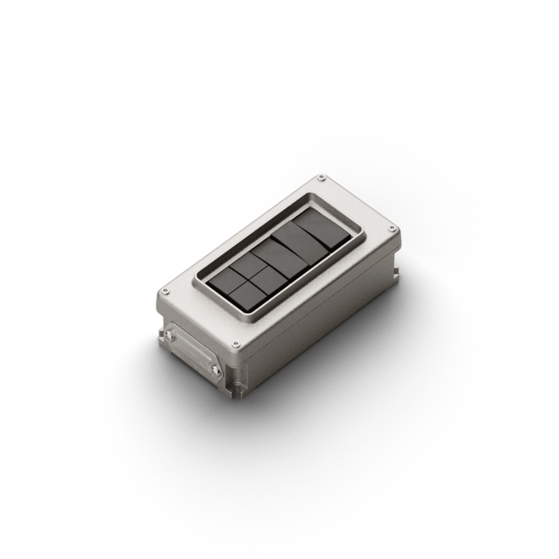 Box with plate - dim. 185x95 mm