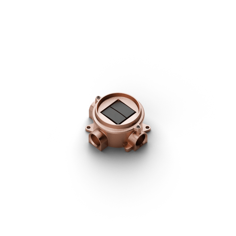 Round box with plate and support-118x103 mm