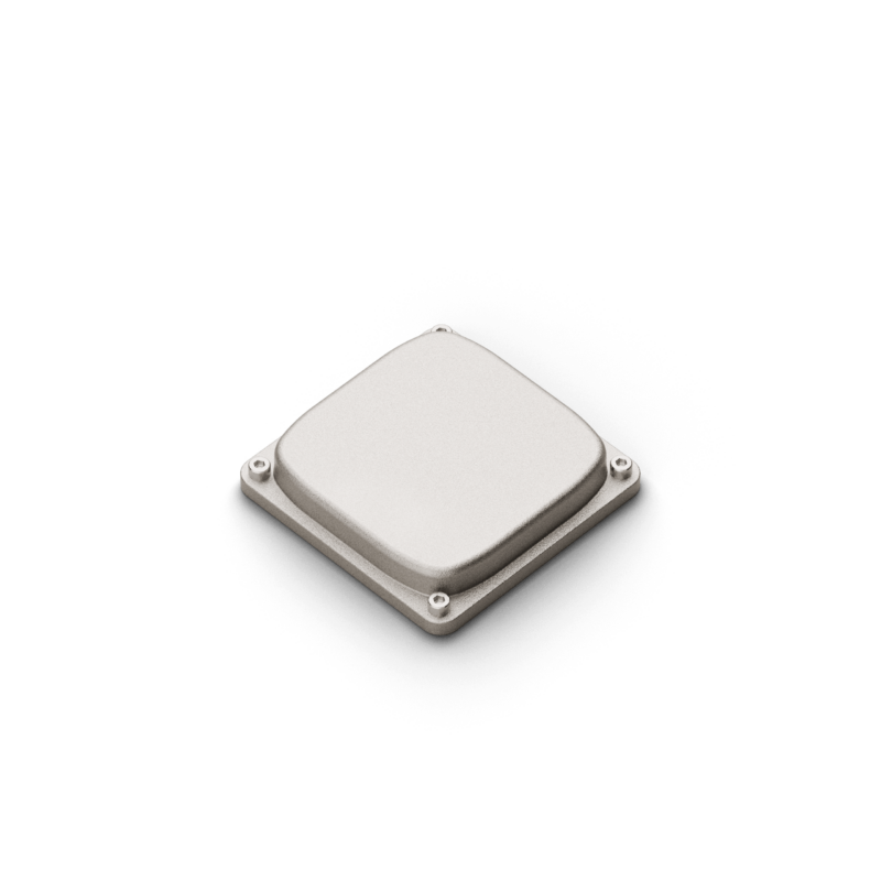 Square cover S Adapter included - dim. 95x95 mm