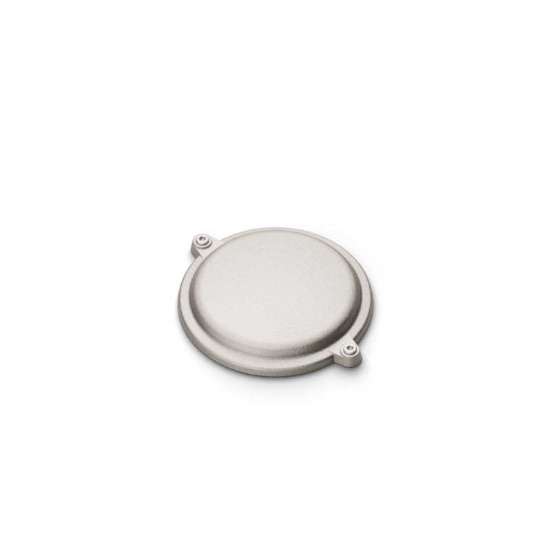 Round cover Adapter and support included - Ø 118 mm