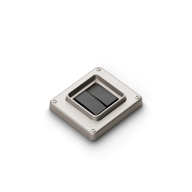 Plate 2 Adapter included - dim. 95x95 mm