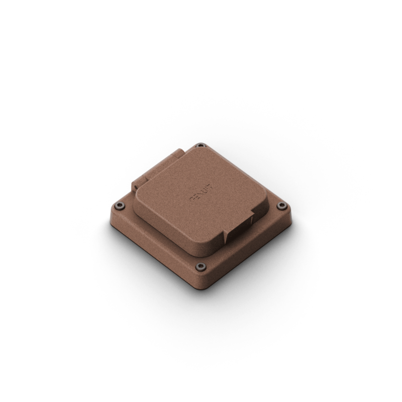 IP55 cover plate - dim. 95x95 mm