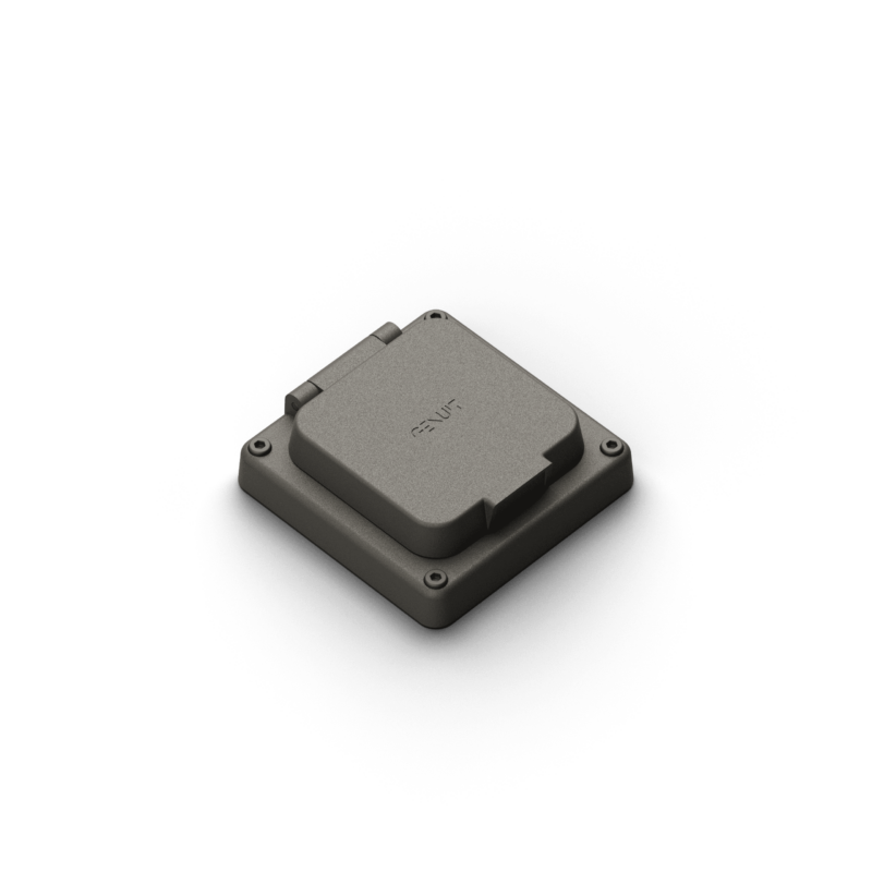 IP55 cover plate - dim. 95x95 mm
