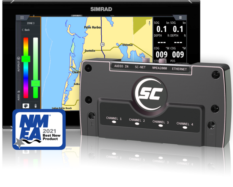 Multi-zone Lighting Controller for NMEA 2000 & Ethernet connectivity with integrated HTML interface