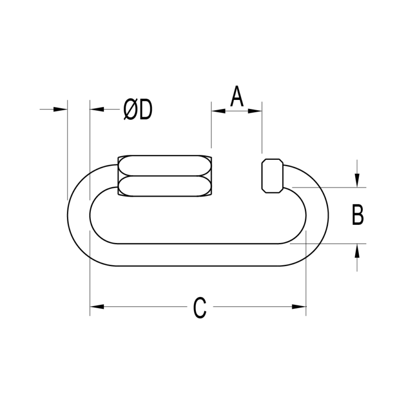 Quick Link 4mm bar diameter - Image 2