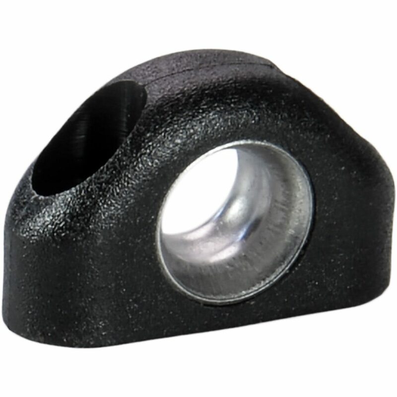 Fairlead Stainless Lined, ID:6.5mm (1/4") Black