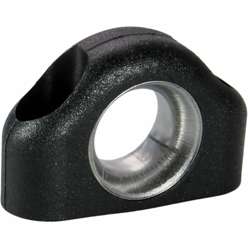 Fairlead Stainless LinedID:11.5mm (7/16") Black