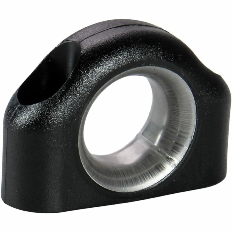 Fairlead Stainless LinedID:14mm (9/16") Black