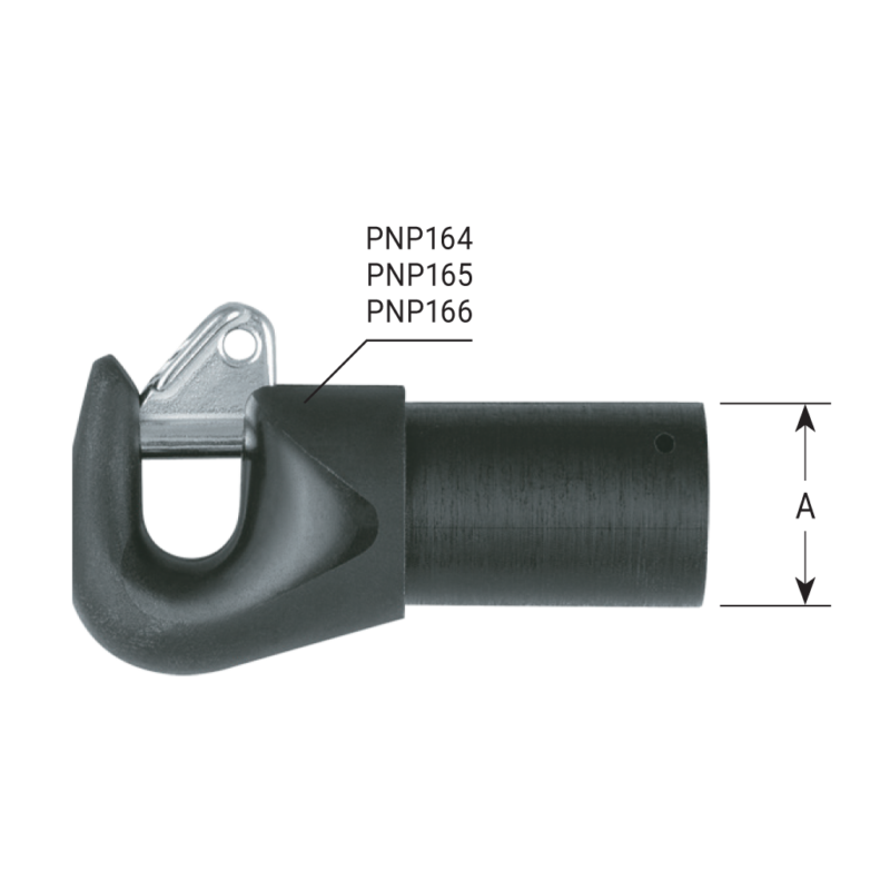 28mm (1 1/8") Diameter Spinnaker Pole End - Image 2