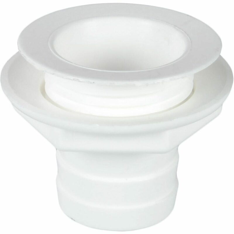 Sink Waste, suits 25mm (1") tube, White