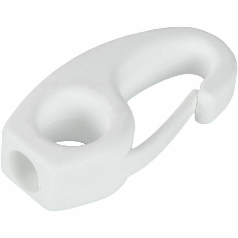 Shock Cord Hook7mm White