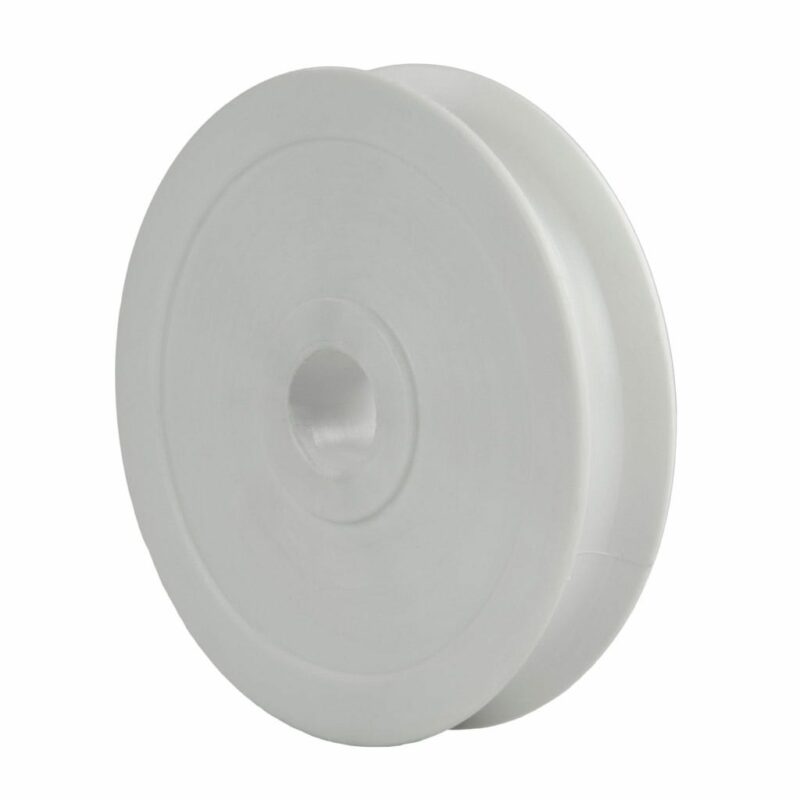 Sheave 100x12mm Hole White
