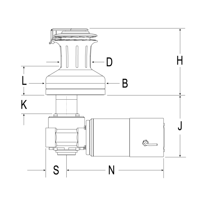 34ST Winch FS E1 Electric 12V - Image 2