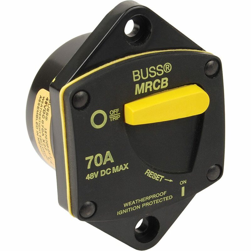 Circuit Breaker, 70 Amp. E1 Motor