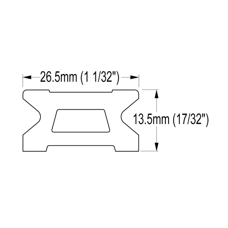 Series 26 Ball Bearing Traveller Track, 3m - Image 2