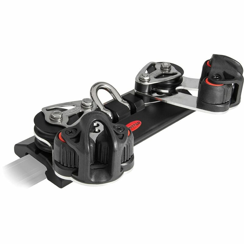 Series 26 Traveller Car, 4 Control Sheaves with Cleat